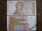 Banknoty Chorwacja 1 dinar 1991 r stan UNC
