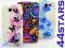 HTC ONE X - Niesamowite Etui FLOWERS Mocne + FOLIA