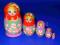 Matrioszka matrioszki lalka Rosja 5 szt. (waw)
