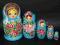 Matrioszka matrioszki lalka Rosja 5 szt. (waw)
