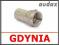 # WTYK złącze F 6,8 mm nakręcany RG6 # AUDAX
