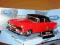 `53 FORD CRESTLINE SUNLINER CZERWONY  WELLY 1:34