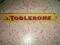 TOBLERONE Szwajcarska czekolada 100gr z Niemiec