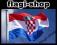 Flaga Chorwacja 90x60cm Chorwacji Croatia Kroatien