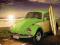 VW Garbus - Zachód Słońca - plakat 91,5x61 cm