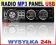 RADIO SAMOCHODOWE PANEL MP3 USB SD MMC KOSTKA ISO