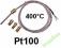 czujnik temperatury Pt100 6x25 z mocowaniem pt-100