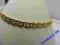 ZłOTA  BRANSOLETKA  CIEKAWA  585/14kt