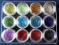 ZESTAW KORALIKI W KASETCE - 2400 szt - 12 kolorów