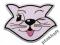 Kot  kociak termo naszywka haft aplikacje naszywki