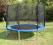 TRAMPOLINA 10FT /304cm/ -siatka -drabina-pokrowce