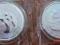 2x 10 YUAN 2000 PANDA Ag.999 1oz piękna parka