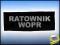 RATOWNIK WOPR - ODBLASK naszywka - napis do szycia