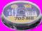 PLATINUM CD-R CAKE 10 x52 700MB + MaRkEr GRATIS