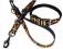 komplet smycz 25mm/220cm obroża 25mm/70cm