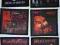 zestaw 6 naszywek US Thrash Slayer Metallica rare