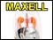 SŁUCHAWKI stereo - MAXELL EB-98 - pomarańczowe