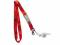 Smycz z gwizdkiem Euro 2012 Polska (czerwona)