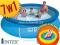 BASEN OGRODOWY 366x76 cm ZESTAW 7w1 INTEX +GRATIS!