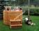 Balia kąpielowa ogrodowa beczka sauna hot tub