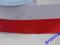 SZARFA Flaga POLSKA wstążka biało-czerwona 10m!
