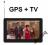 LCD 7'' Nawigacja GPS Tuner TV Lark 70.5 +Mapa PL