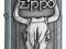 237#  Zippo 24348 BULL SKULL
