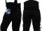 TEKSTYLNE SPODNIE Z SZELKAMKI CZARNE ATV QUAD