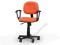 Młodzieżowy fotel biurowy DARIAN pomarańczowy 24H