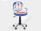Młodzieżowy fotel biurowy KACPER kółka kauczukowe