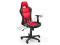 Młodzieżowy fotel biurowy RACER czarno - czerwony