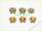 UROCZE MOTYLKI/SCRAPBOOKING/ 6 SZT.
