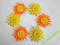 SŁONECZKA UŚMIECHNIĘTE DO NAKLEJANIA KOMPLET- 6SZT