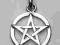 Wisior Srebrny Pentagram - srebro 925
