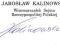 Jarosław Kalinowski - oryginalny autograf