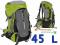 PLECAK TURYSTYCZNY W GÓRY 45 L ZIELONY 83497