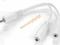 Adapter audio mini Jack M - 2x mini Jack F