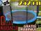 SUPER TRAMPOLINA 252CM SIATKA +DRABINKA GRATIS BCM