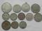 ZESTAW MONET SREBRNYCH 12 SZT ZOBACZ