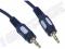 Kabel  mały JACK3.5/małyJack3.5 1.0m ŁEZKA GOLD