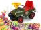 eździk JEEP Teddy Toys bezp.oparcie +KLAKSON green