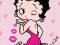 Betty Boop (Kiss) - plakat  40x50 cm