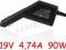 Zasilacz samochodowy 19V 4,74A 90W 7.4x5.0 HP pin