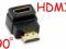 Adapter przejsciowka HDMI- HDMI F-M kątowa Łodz