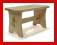 Stołek sosnowy T-02 ryczka taboret dla dzieci TANI