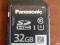 Panasonic Ultra High Speed 32GB UHS-1 class 10