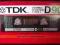 TDK D 90 zafoliowana 85r VINTAGE