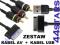 Zestaw Kabel AV TV + USB Galaxy Tab P1000 +FOLIA