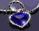 NASZYJNIK SWAROVSKI SERCE OCEANU TITANIC NP16