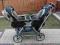 Wózek bliźniaczy Peg Perego + Foteliki + Śpiworki